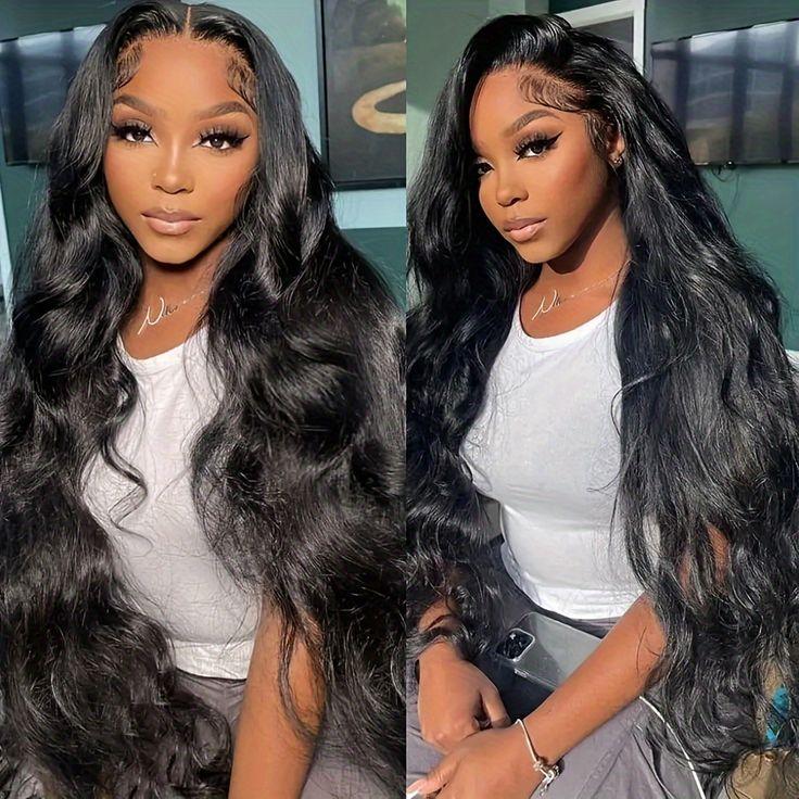 Bling Hair Factory Brazilian 4x4 Body Wave Lace Closure Wig 100% Human Hair Wigs For Women With Baby Hair PrePlucked Long Wavy Hair Wig TikTokShopHolidayHaul