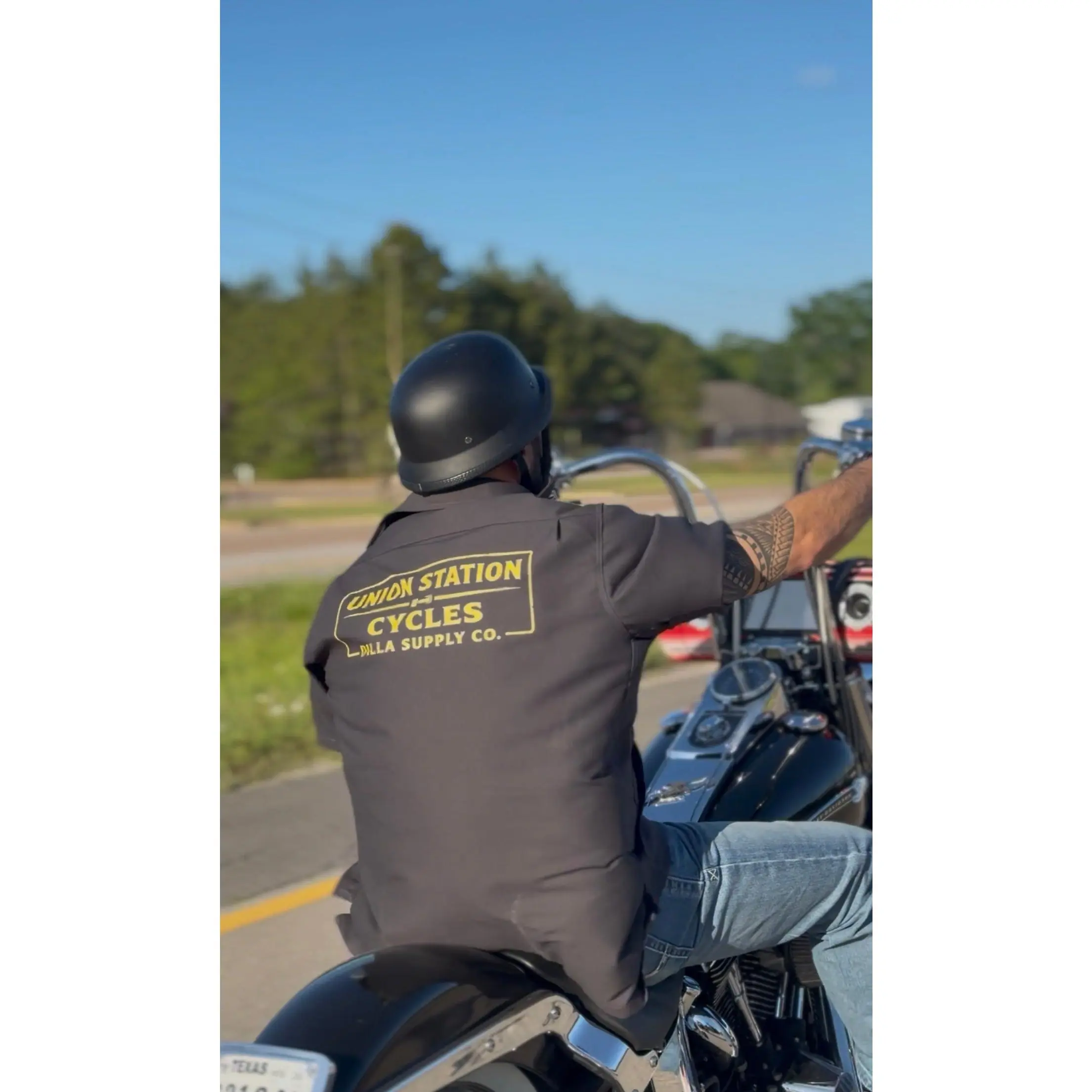 Union Station Cycles Dickies Work Shirt