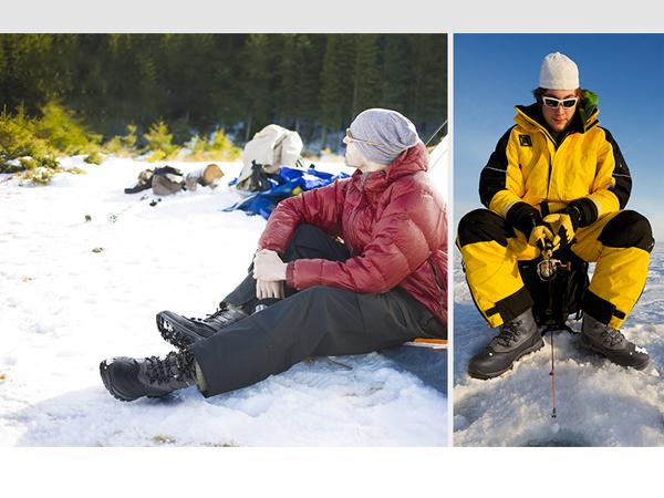 NORTIV 8 Men's Waterproof Insulated Winter Shoes and Snow Boots with 3M Thinsulate Insulation & Rubber Sole for Winter Work & Outdoor Adventures - Decor