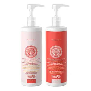 Tweak'd by Nature SuperBloom 2XL Fiber Lift Shampoo and Conditioner