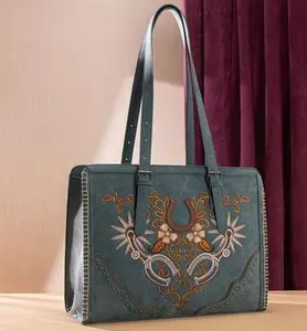 Montana West Western Embroidered Concealed Carry Tote