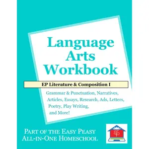 EP Literature and Composition I Language Arts Workbook: Part of the Easy Peasy All-in-One Homeschool Paperback – May 14, 2021