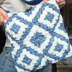 Mosaic Crochet Purse