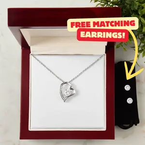 Pendant Gift Necklace + Earrings, Gift For Mom, Gifts For Women, For Grandma, Best Mom, Sister, Christmas Gift