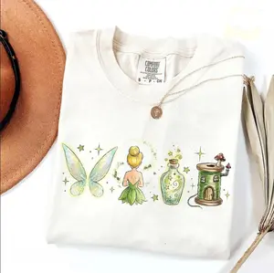 Comfort Colors Vintage Tinkerr Bell Shirt, Neverland Fairy Tee, Magic Kingdom Shirts, Magical Vacation Tee, Princess Shirt