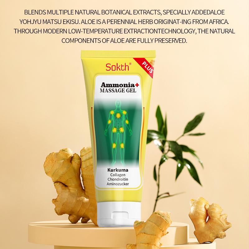 Natural Relief: Sakth Ammonia Massage Gel for Soft, Relaxed Skin