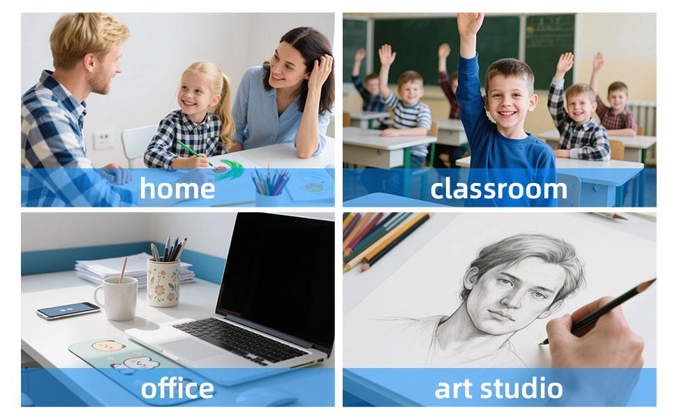 Electric Eraser, 1 Set Student Eraser with Replacement Refills, Automatic Eraser, Drawing Eraser, Stationery Supplies, Battery Not Included, Stationery Office Supplies