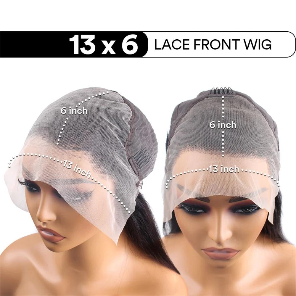 [NEW IN] 16 Inch Short Bob Human Hair 180 Density 13X4 Lace Front Wigs Hair Kinky Curly  Lace Frontal Wigs Deep Curly Wig Women Zigzag Headband Handmade Headband