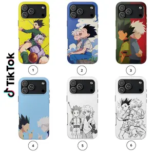 Gon x Killua Collection Hunter x Hunter Anime 2026 Phone Case for iPhone For Samsung , Phone Accessories, Cute Phone Case, Fashion Case, Perfect Gift for HerHim, Phone Case for iPhone, Creative Dual Layer Case