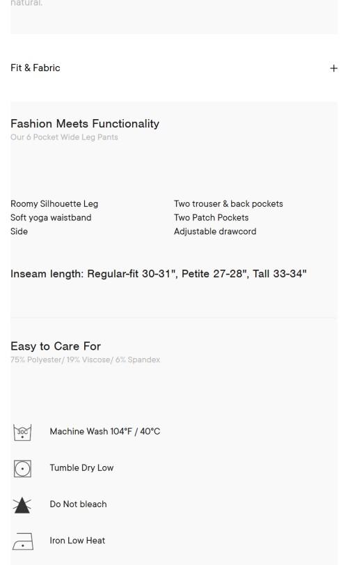 High Waisted Wide Leg Navy