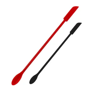 2pcs Small Makeup Scrapers for Cosmetics, Reusable Beauty Tiny Tools, Thin Jar Scraper, Get Last of Makeup Out