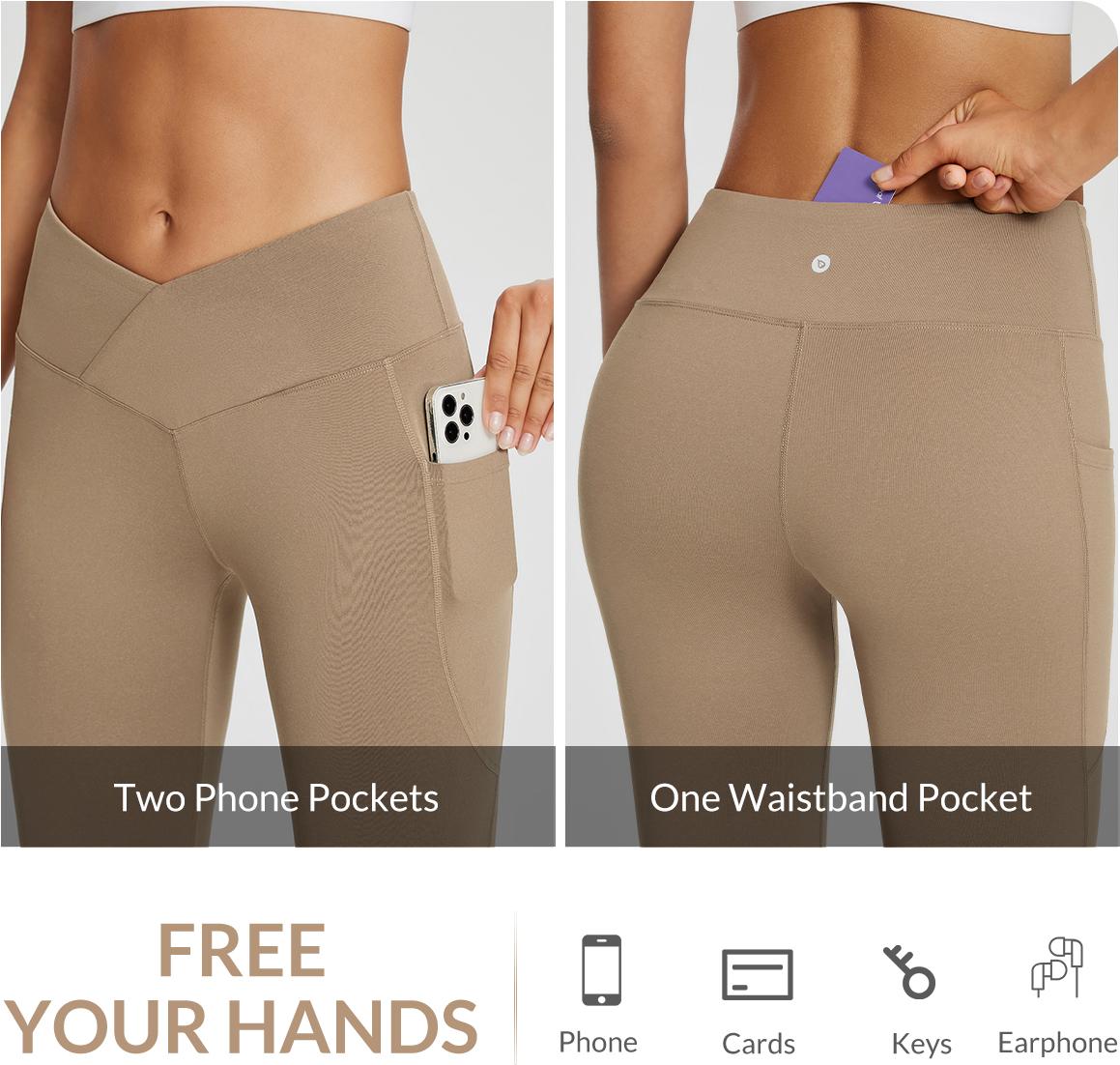 baleaf 21‘’ Yoga Pants Women Flare Capri Leggings with Pockets Bootcut Casual Cotton Work Cool Summer Lounge Wear Work Pants baleaf 21‘’ Yoga Pants Women Flare Capri Leggings with Pockets Bootcut Casual Cotton Work Cool Summer Lounge Wear Work Pants