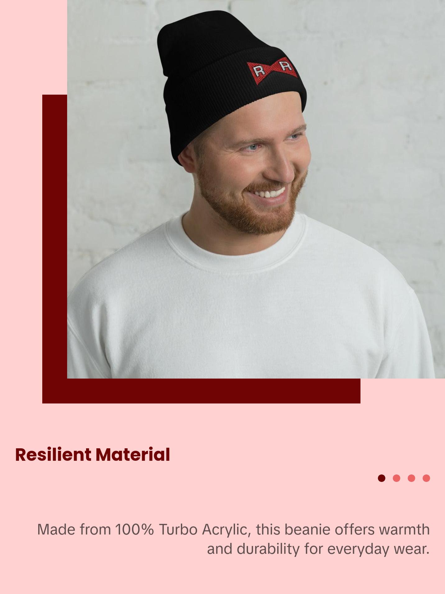 Dragon Ball Z Alliance: Red Ribbon Emblem Beanie