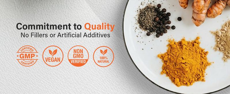 Sleeve Stars Turmeric Curcumin Supplement with Ginger & Black Pepper Bioperine Joint Support Supplement 1000mg Turmeric with 95% Curcuminoids Inflammatory Response Non-GMO Vegan 60 Capsules