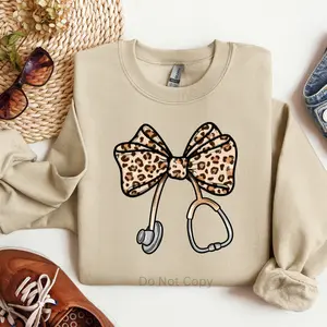 Nurse Bow DTF Transfer