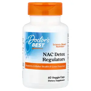 Doctor's Best NAC Detox Regulators, 60 Veggie Caps