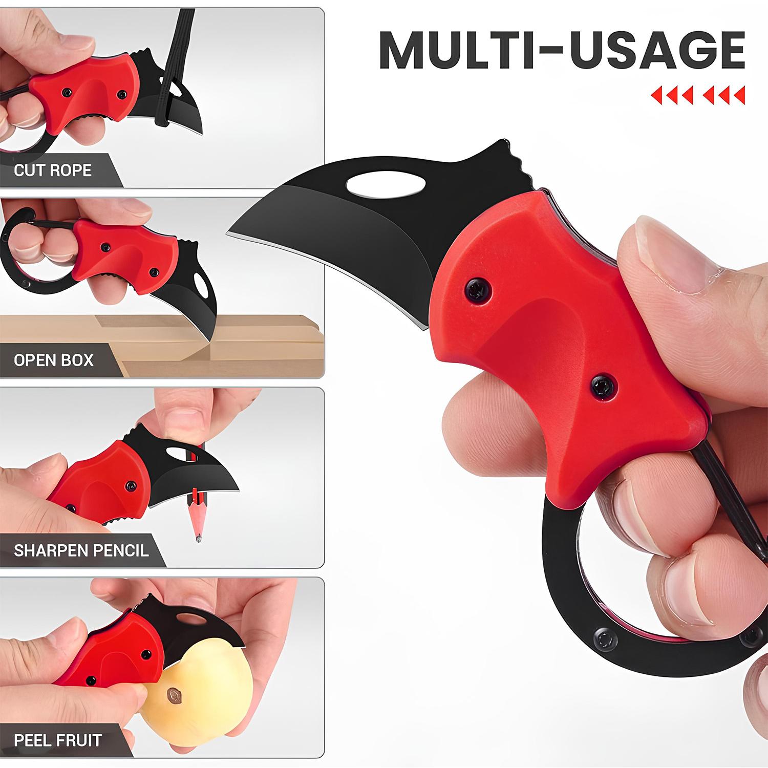 VAYWET Pocket Small Knife For Men Women Cool Folding Knife Box Cutter, EDC Toy Knives for Everyday Carry, Carabiner Mini Keychain Utility Knife Ideal Anniversary Birthday Christmas Gifts Gadgets Stocking Stuffers Box Cutter Outdoor Camping Fishing Hiking VAYWET Pocket Small Knife For Men Women Cool Folding Knife Box Cutter, EDC Toy Knives for Everyday Carry, Carabiner Mini Keychain Utility Knife Ideal Anniversary Birthday Christmas Gifts Gadgets Stocking Stuffers Box Cutter Outdoor Camping Fishing Hiking