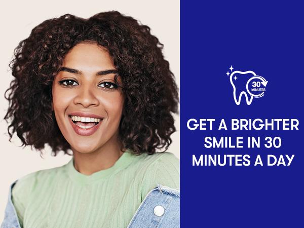 MySmile Non-Slip Teeth Whitening Strips - Enamel Safe & Sensitivity Free - Not Purple Strip(7/14/21 Treatments)