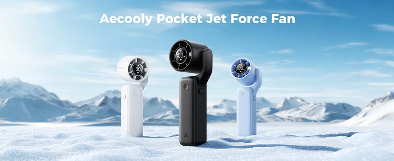 Aecooly 3-in-1 Portable Handheld Fan,220° Flexible Angle Adjustment Powerful Turbo Mini Fan, 15000 RPM High Speed AirGimbal, 17H Max Cooling Time, 5 Speeds, Ultra Pocket Rechargeable Personal Small Travel GIfts for Women