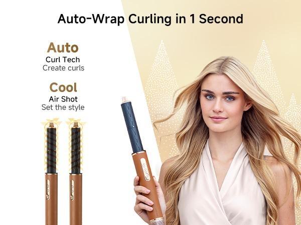 DREAME AirStyle Pro 7-in-1 Hair Styler with Fast Drying, Rated Voltage 110v-120v, 2 Curling Barrels, Volumizing Effect, Smoothing Brush, and Comfort for Enhanced Styling hair styling tools hair Straightener Curler Set Curly Iron lam ge multi curl