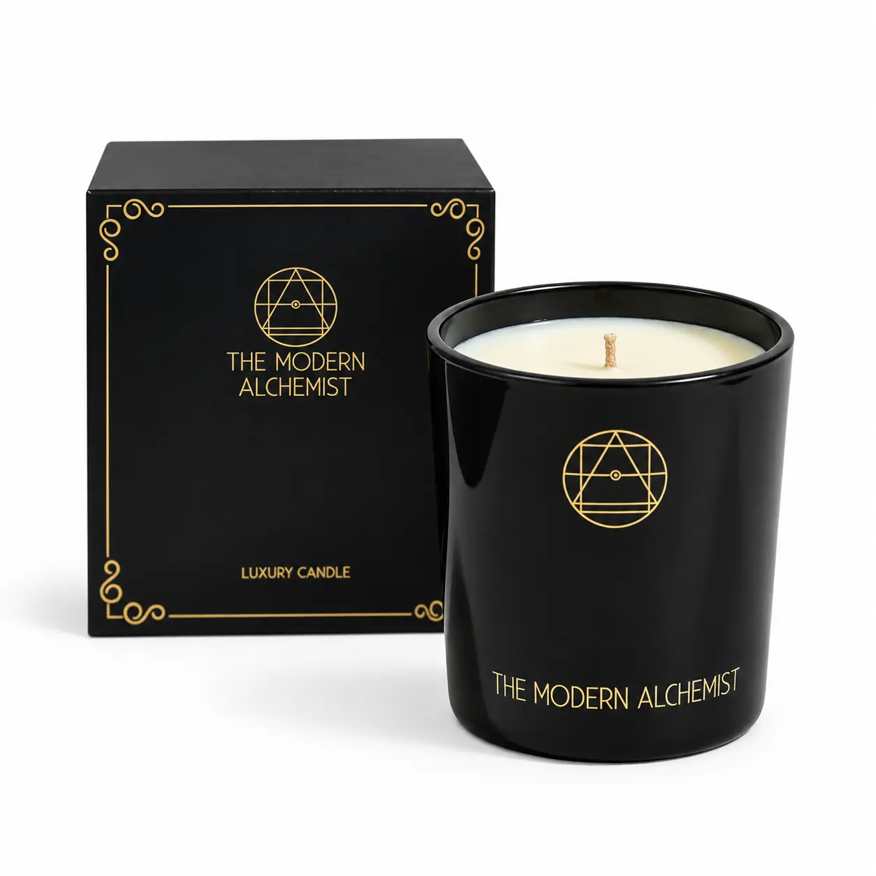 Men’s Champagne, Cigar, Red Wine, Leather, and Espresso-Scented Candles—Soy Wax Scented Candles, Perfect for Home Use | Black-Tined Scented Gift Sets—There’s Always the Perfect Gift for Him, Ideal for Father’s Day, Birthdays, and Valentine’s Day