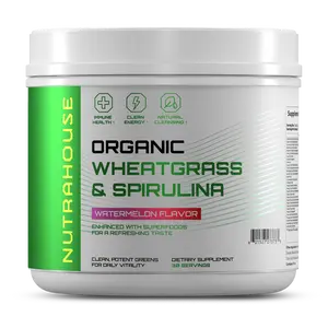 Performance Greens: Organic Wheatgrass & Spirulina