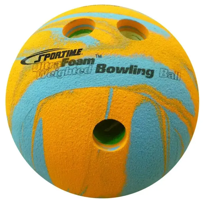 Sportime 019899 Ball Bowling UltraFoam Weighted