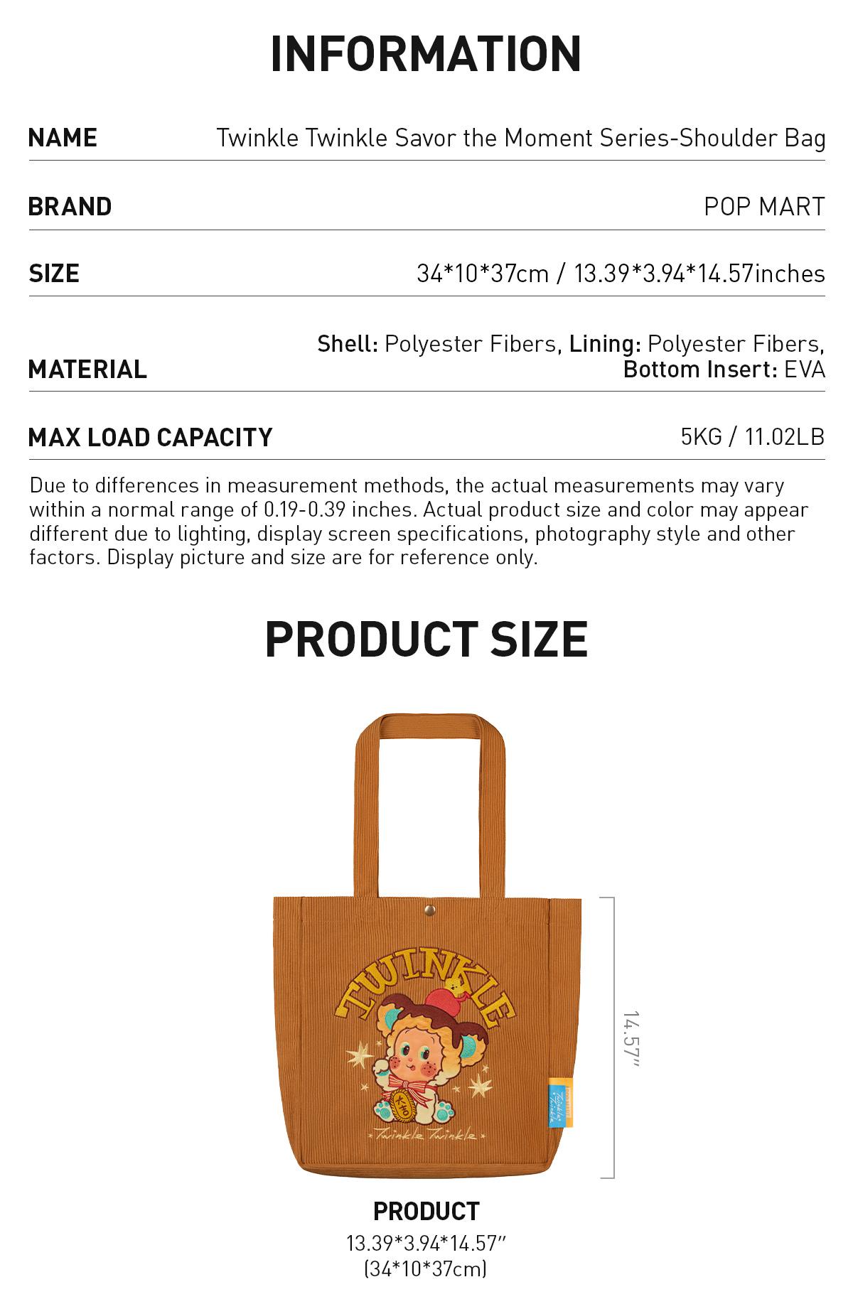 POP MART Twinkle Twinkle Savor the Moment Series-Shoulder Bag