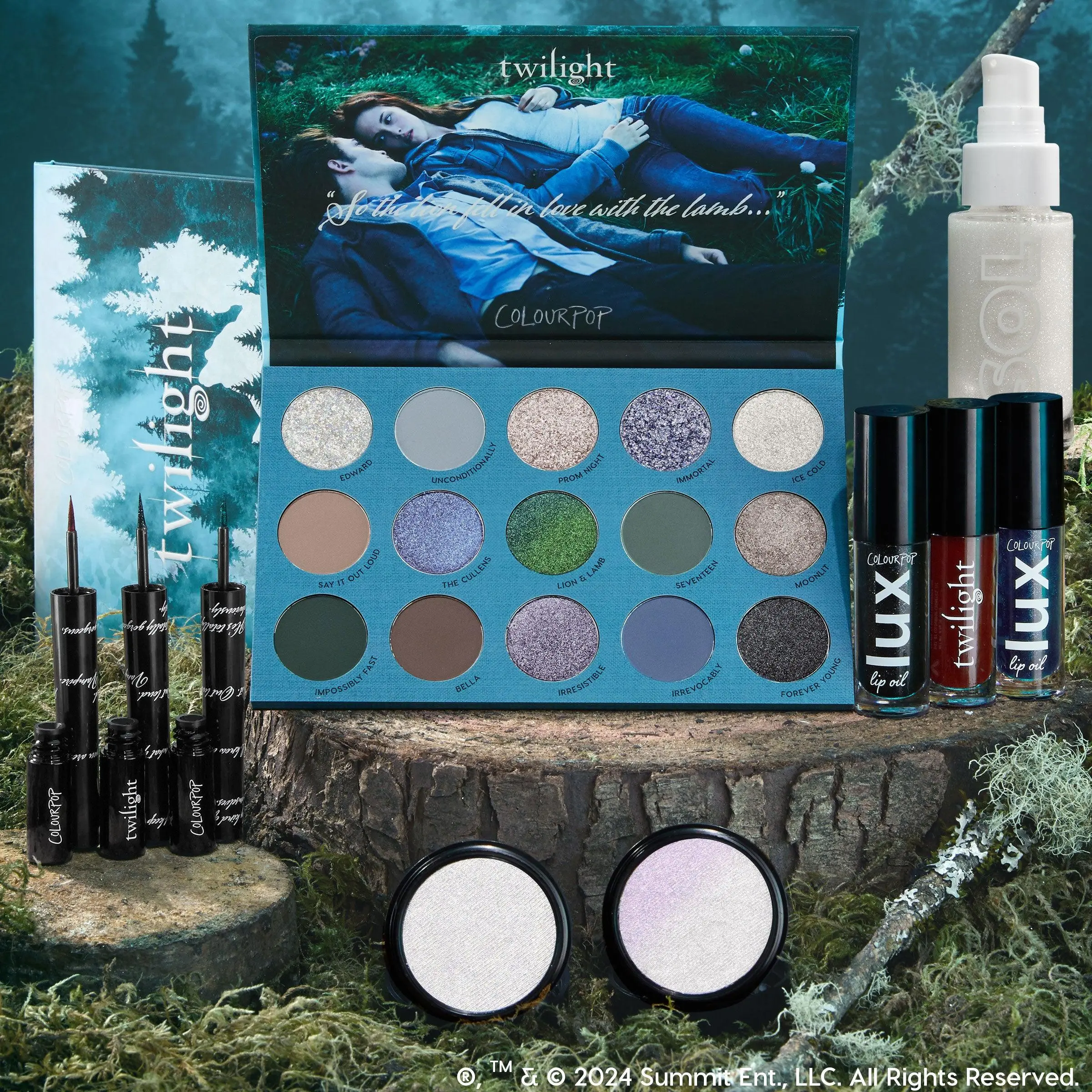 ColourPop® Twilight x ColourPop Full Collection - Full Collection Set Limited-Edition ColourPop® Twilight x ColourPop Full Collection - Full Collection Set Limited-Edition