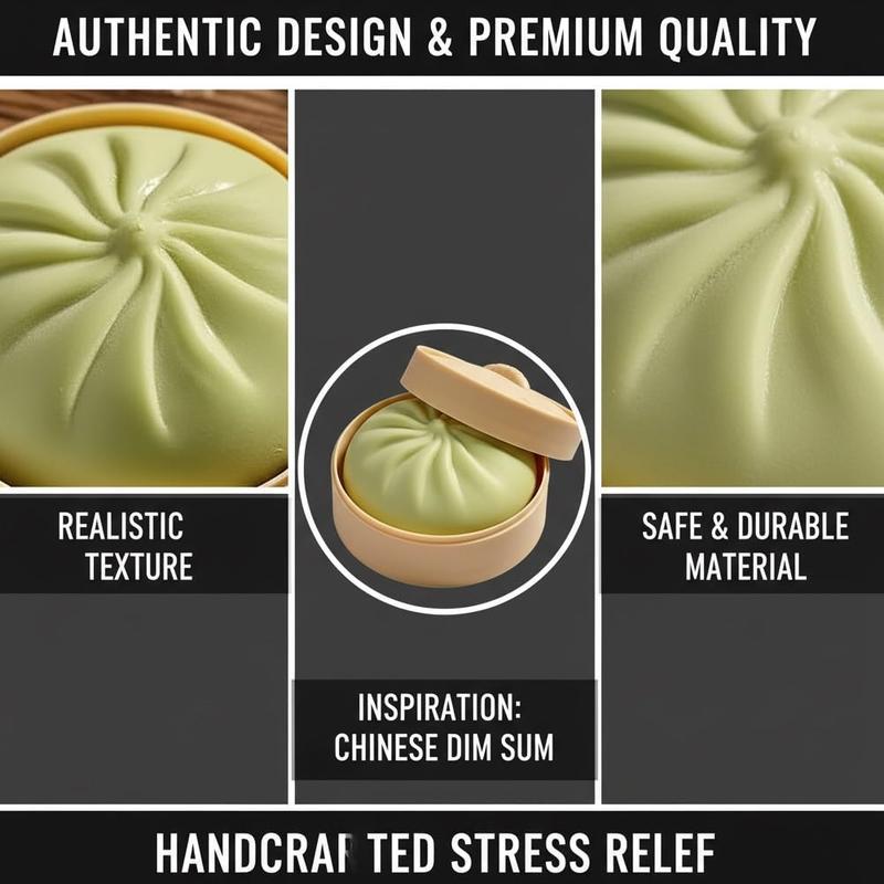 4 Pieces Colorful Dumpling Stress Balls Fidget Sensory Toy, Relaxing Hand Toy, Steamed Bun Stretchy Desk Toy, Dumpling Steam Bun Stress Toy, Holiday Gift 4 Pieces Colorful Dumpling Stress Balls Fidget Sensory Toy, Relaxing Hand Toy, Steamed Bun Stretchy Desk Toy, Dumpling Steam Bun Stress Toy, Holiday Gift