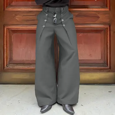 slim fit dress slacks Men's Black, Flat Front, Comfort-Waist Dress Pants