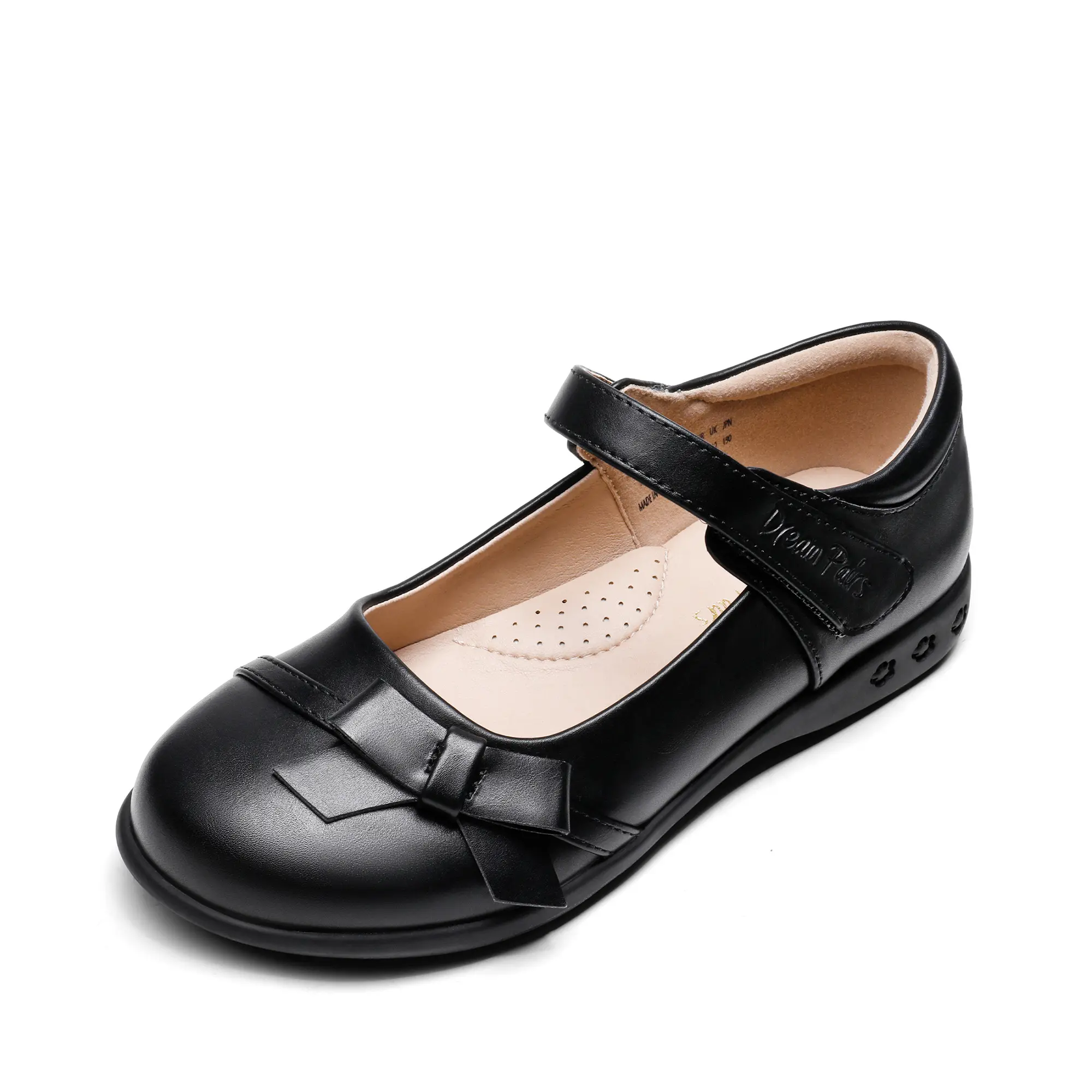 DREAM PAIRS Girls Mary Jane School Uniform Shoes | Arch Support Cloud-Like Comfort Blister-free Dress Flats Bow Footwear for Little Big Girl Back to School, Little Girls Dress Shoes, Toddler Mary Jane Shoes,shoes for back to school,back to school shoes