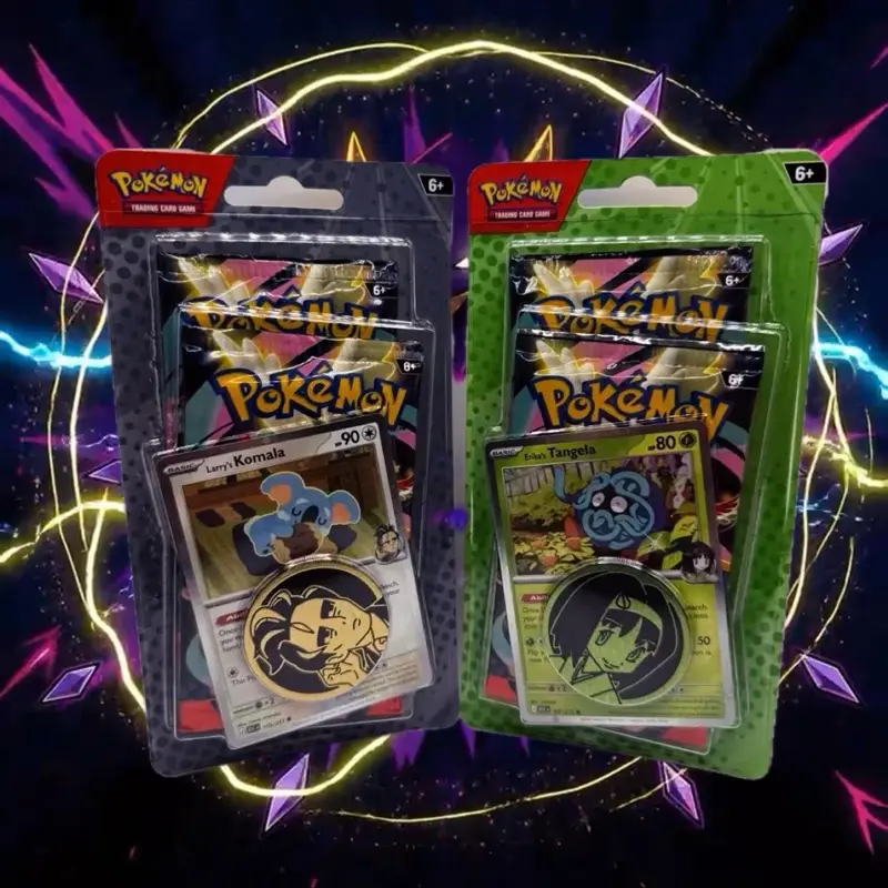 Ascended Heroes 2-Pack Figure Set - Random Selection of Larry's or Erika's Character Figure, Two-Pack