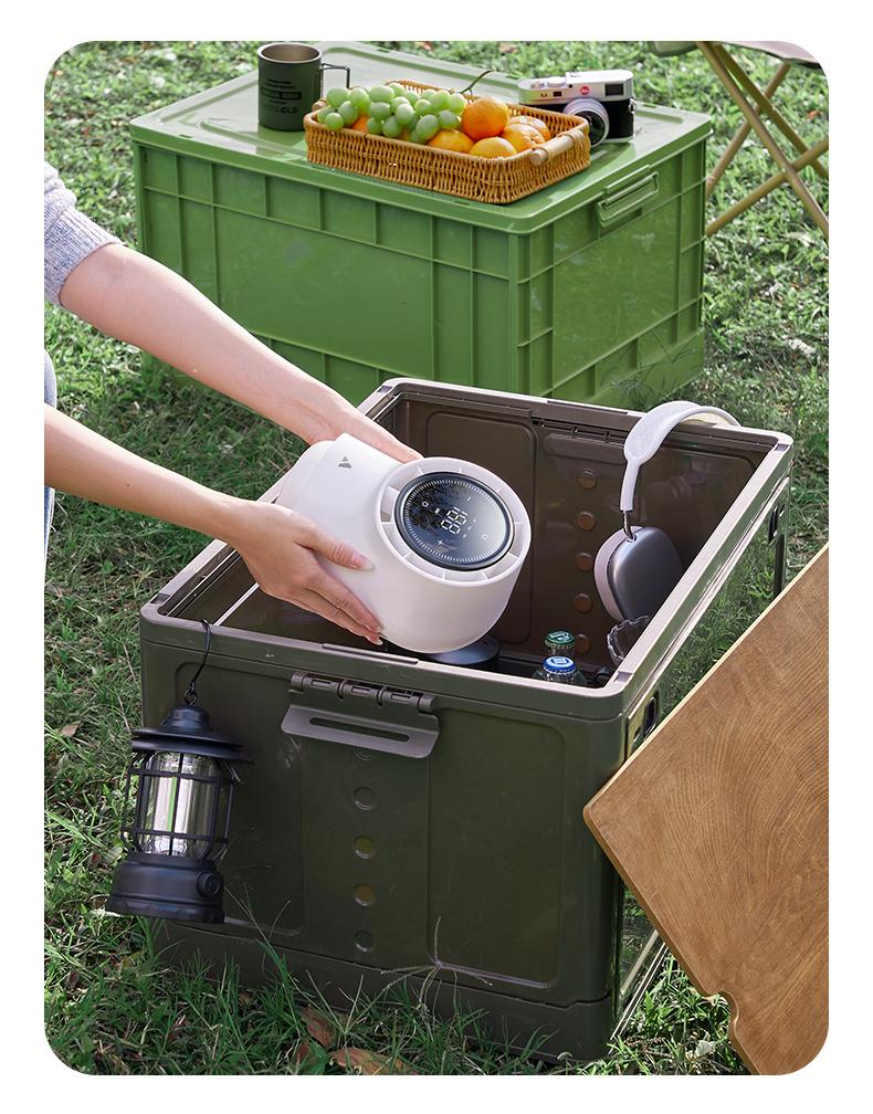 Aecooly Touch Control Desk Fan, 100 Speeds Quiet Bedroom Digital Display 8000mAh 3 Oscillation Angles Battery Powered Small Desktop Table Fan for Bedroom, Bedside, Office, Travel ,Summervibes, dealsforyoudays