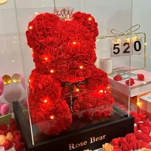 Teddy Bear Rose Valentine's Day