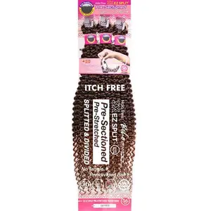 Janet Collection Nala Tress 3X EZ SPLIT Pre-Stretched WATER Wave Braid 56" (3pcs)