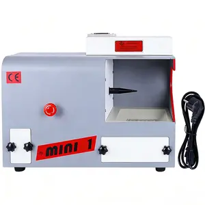 110V Desktop Dust Collector Polishing Machine  Stainless Steel Jewelry Polisher with Built-in Vacuum