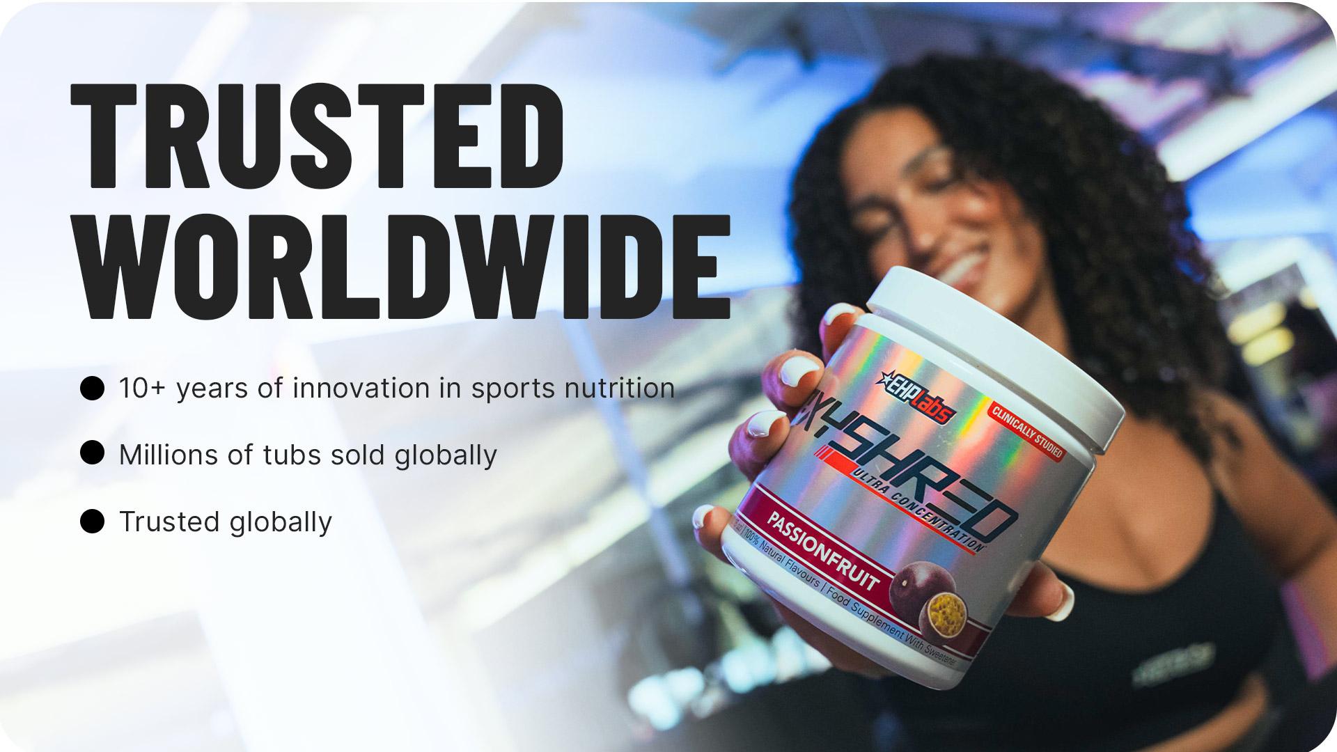 EHPlabs OxyShred 33 Serve Pre Workout and Creatine Monohydrate Stack | Performance and Strength Support Stack | Pre Workout Powder with Pure Creatine to Support Energy Production, Power Output and Training Performance