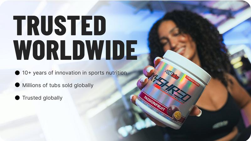 EHPlabs OxyShred Ultra Concentration Pre Workout Powder - 150mg Caffeine, sugar free, Vegan-Friendly, Gluten-Free, Men and Women Health Fitness Supplements, Clean Natural Energy, Edible product for optimum performance Dietary | New Year New Me |