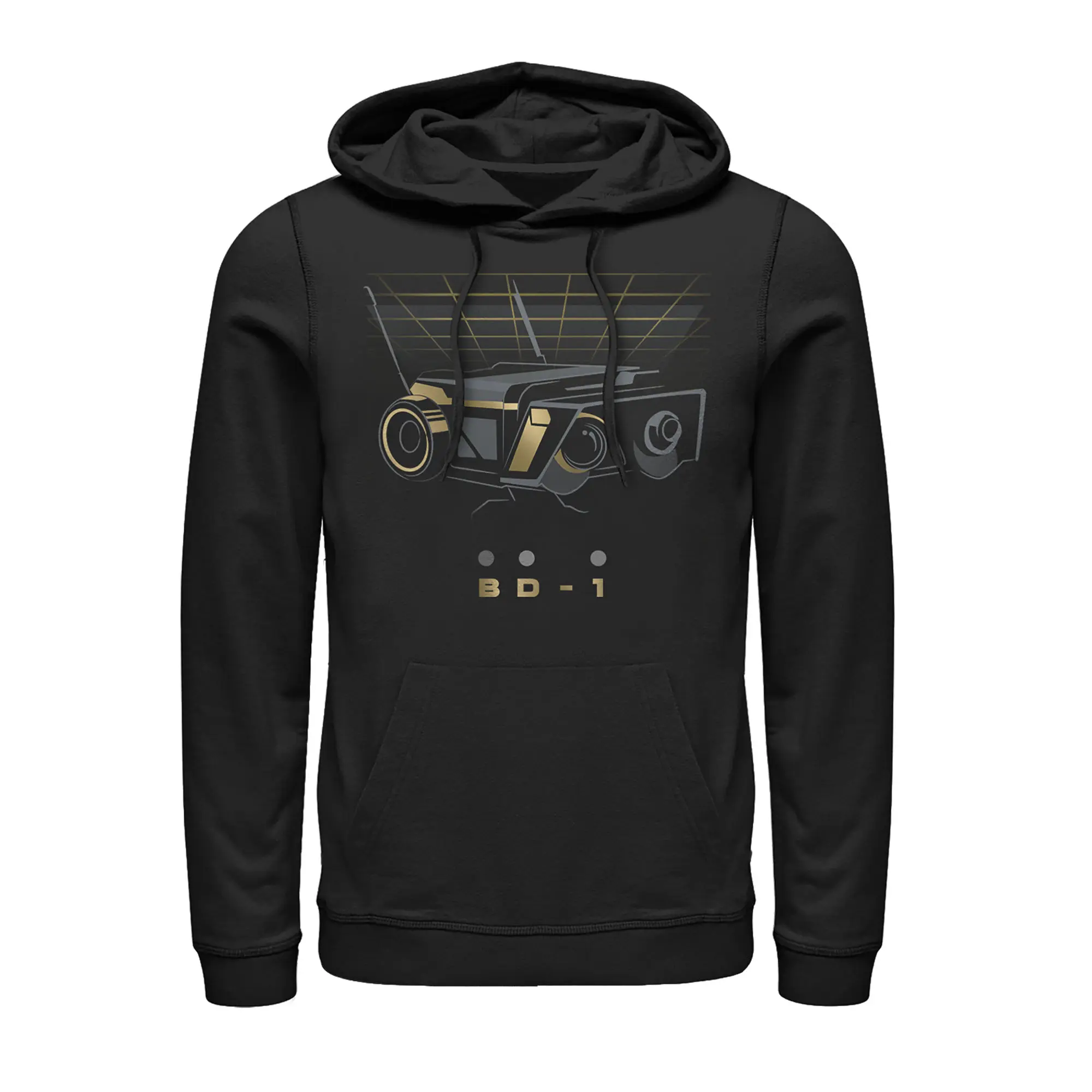 Men's Star Wars Jedi: Fallen Order BD-1 Droid Stylish Casual Pull-Over Hoodie, Menswear Top Sweatshirt