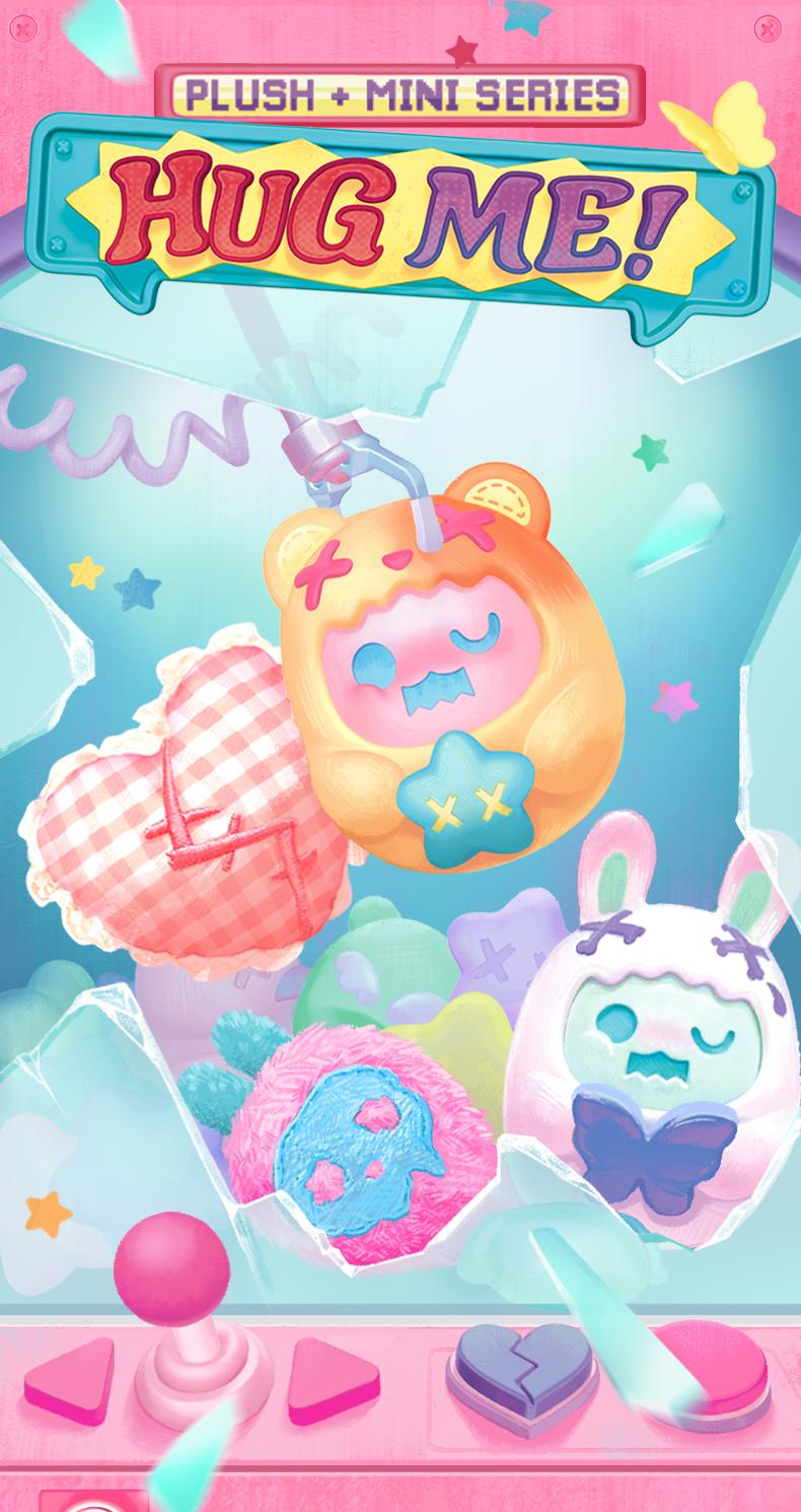 [FINDING UNICORN]【Live Unboxing】 ShinWoo HUG ME MINI SERIES BLIND BOX Cute Figures Desktop Ornament Collectible Toys Birthday Gifts HPPRZN7LBX