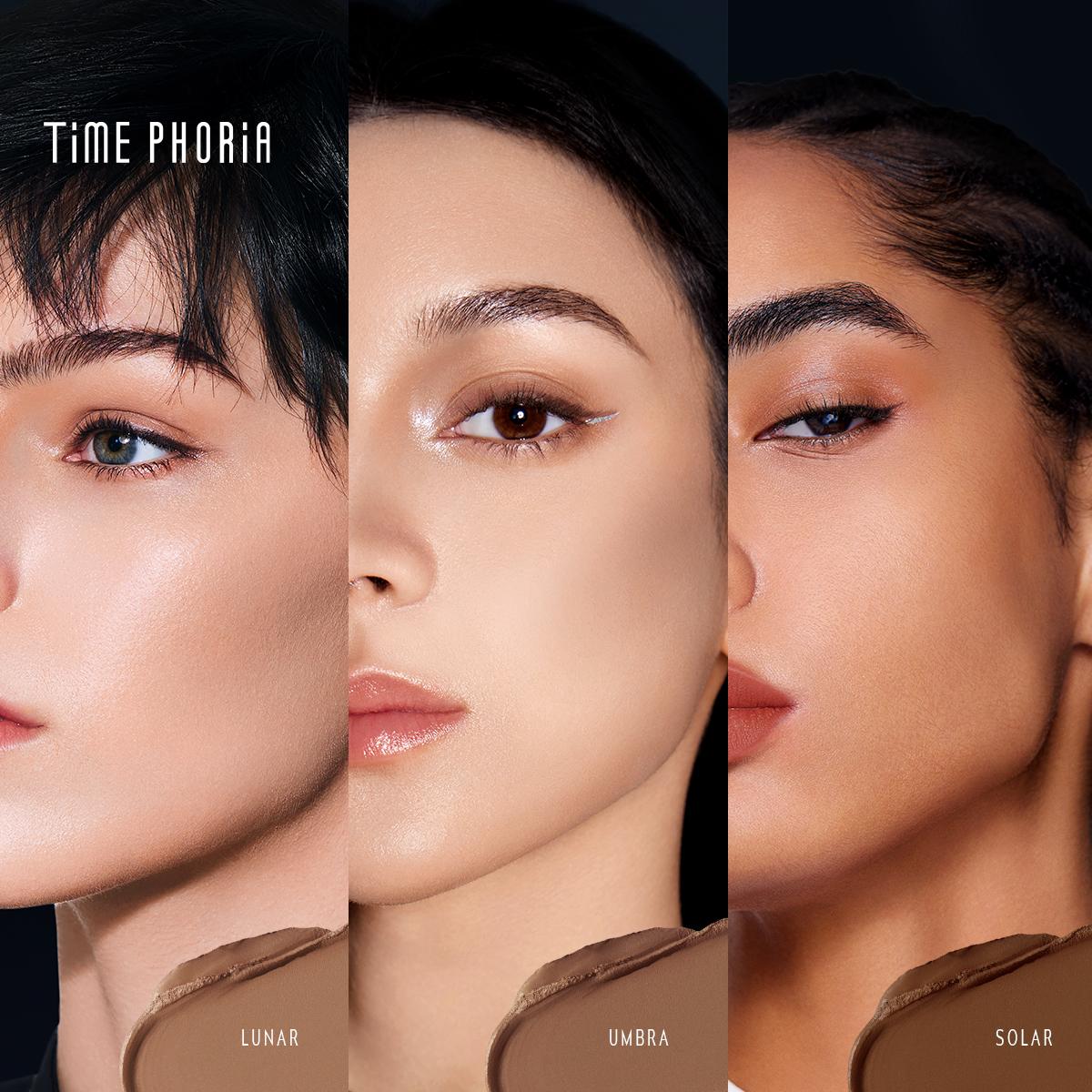 [TIMEPHORIA] Eclipse Spark 2-in-1 Cosmetic Face Contour Stick - 7g Smooth Brush-Applicable Flawless Blend Highlighter for Summer Vibes,back to school