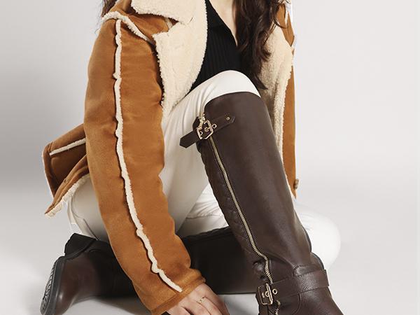 Dream Pairs Women's Stylish Knee High Riding Boots with Wide Calf Circumference with Faux Winter Comfortable Walking Shoes