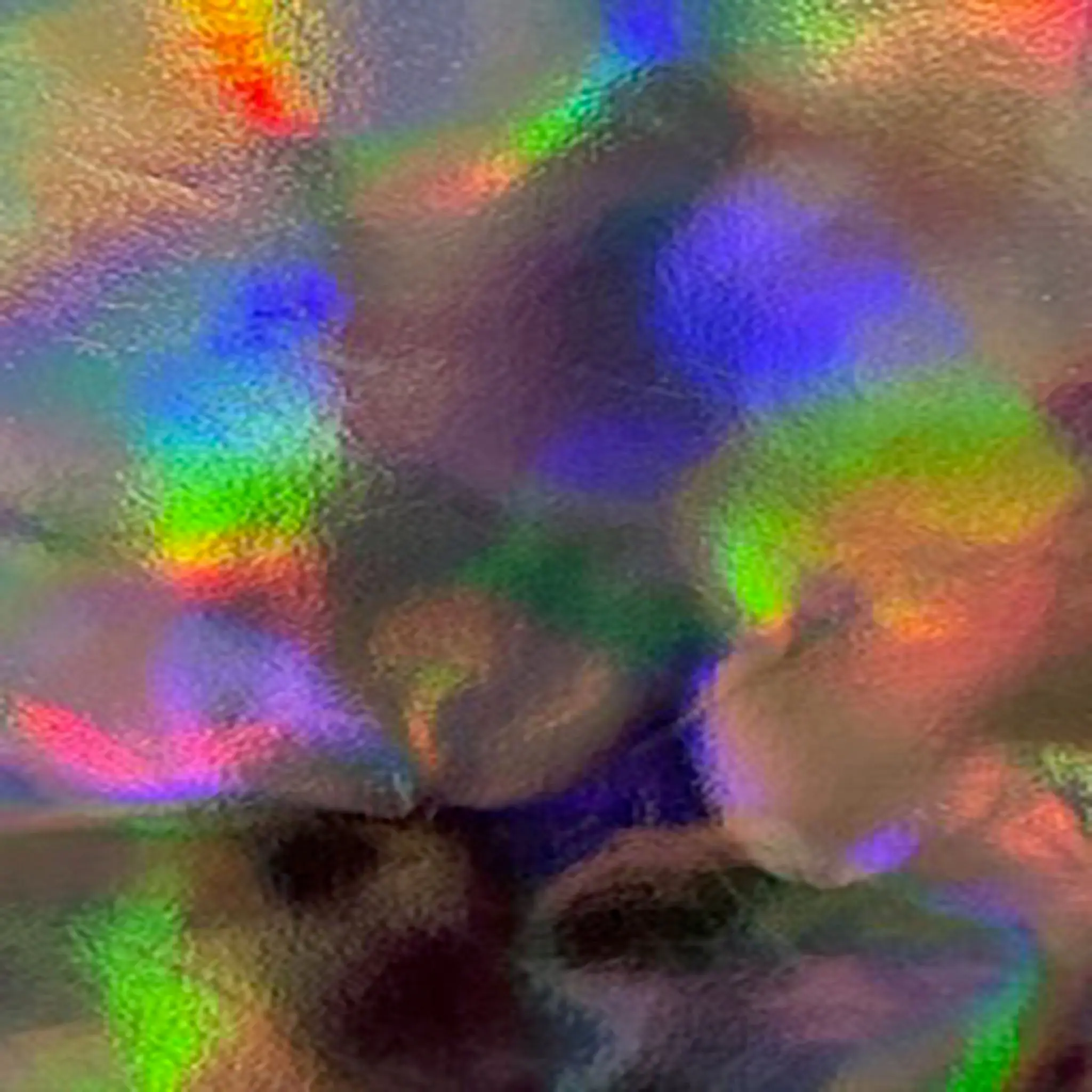 Holographic Sparkling Polyester-Blend Fabric (95% Polyester-5% Spandex) - 2-Way Stretch, High Flexibility, Ideal for Dancewear Leggings, Cosplay, Sold by Yard