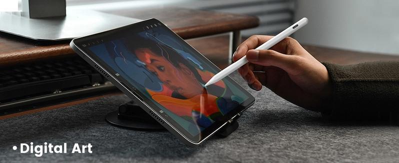 Stylus Pen for iPad Fast Charge with Palm Rejection Tilt Sensitivity Active Touch Screen Pencil Compatible with iPad 6/7/8/9/10 Pro12.9&11 Air3/4/5 Mini5/6