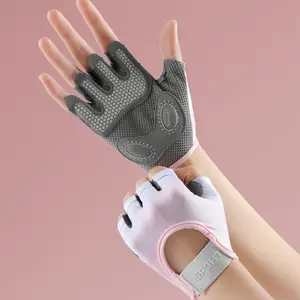 Stylish Half Finger Workout Gloves with Non-Slip Grip | Perfect for Fitness, Cycling, and Cross-Training