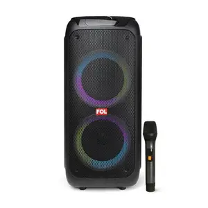 Rechargeable Dual 8" Speaker FS-L2208 | 70W Audio Power