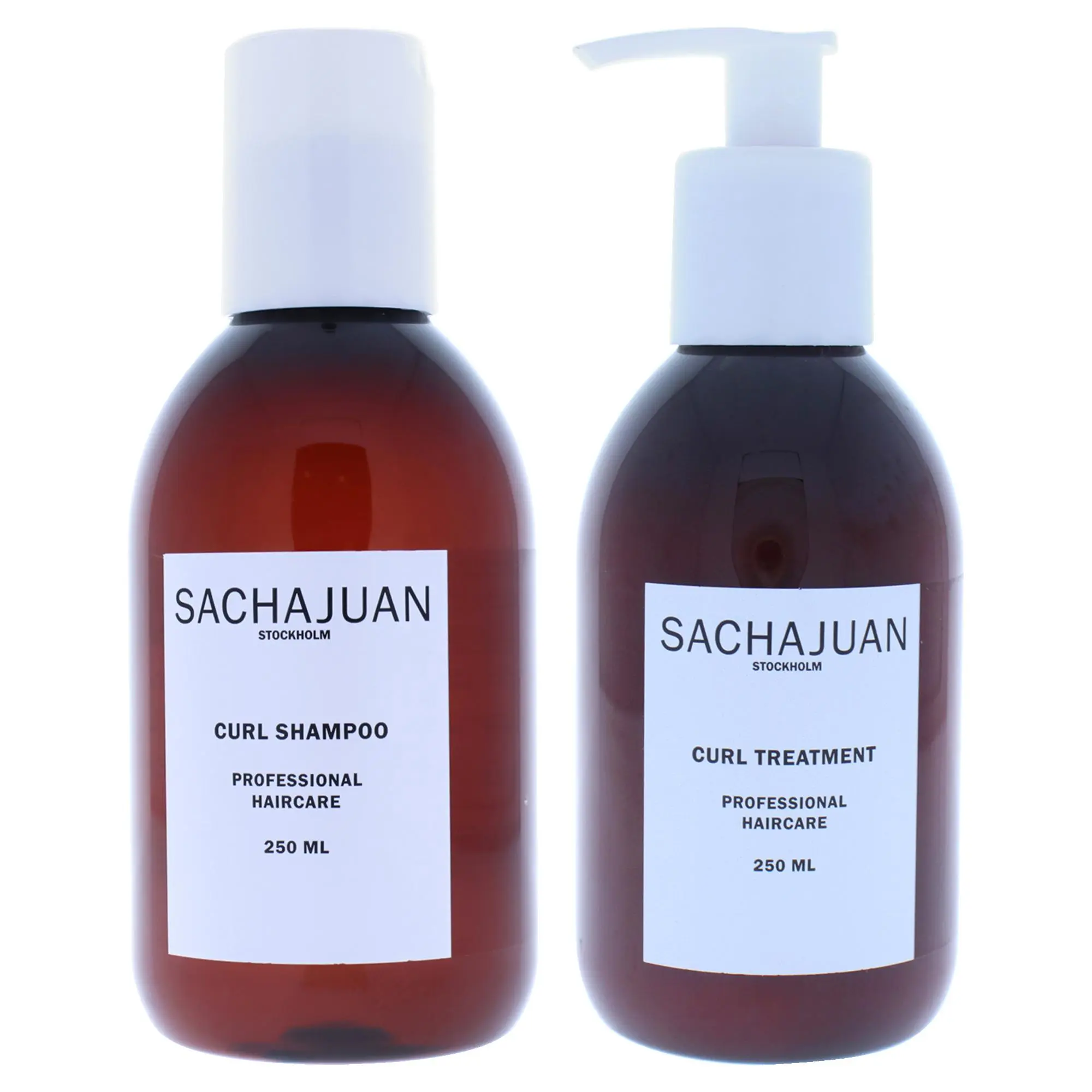 Sachajuan Unisex Hair Care 2-Piece Set - 8.4oz (250ml) Curl Treatment, 8.4oz (250ml) Shampoo, Comprehensive Care Shampoo and Conditioner Alternative Kit