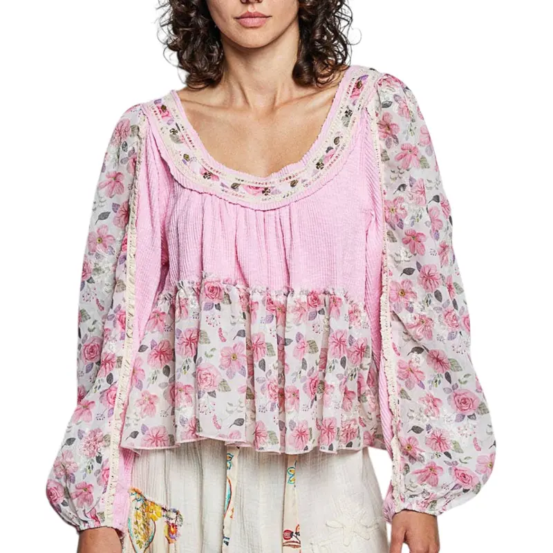 Ruffle bottom top - TikTok Shop