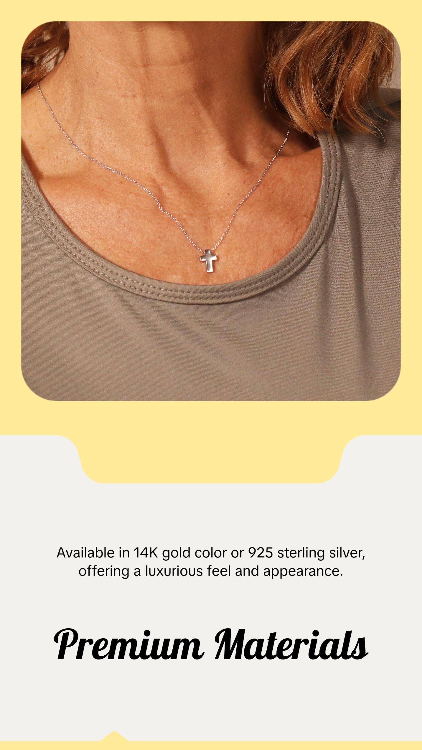 Leona Cross Necklace